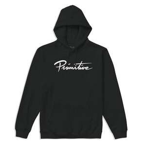 Primitive Black Nuevo Script Hoodie